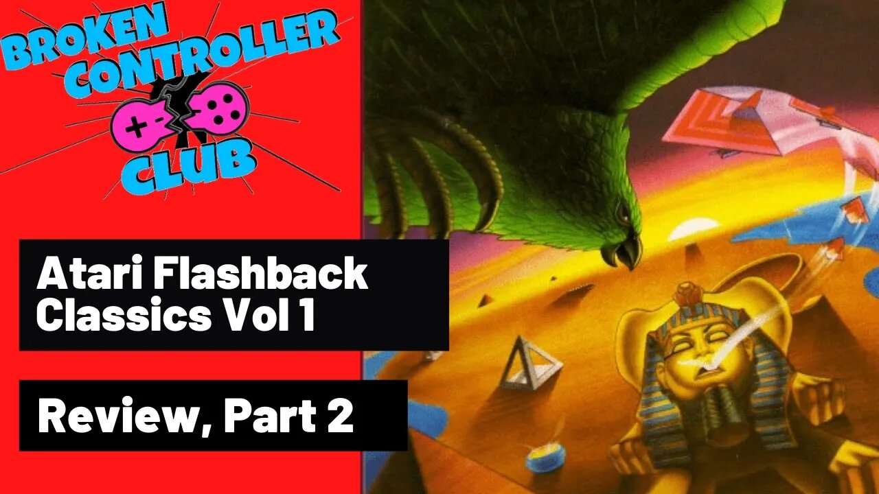 Atarii Flashback Classics Vol 1 Review Part 2: The Cartridge Games