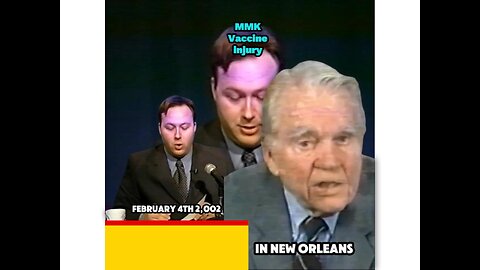 Valentine's Day 2002 Alex Jones Exposes the deadly MMR Vacine.