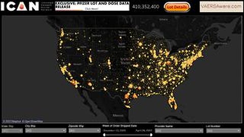 ICAN's Pfizer Lots and Doses Data Release in dashboard format - VAERS