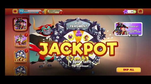 1.5k Jackpot!! Fragment Wheel - Looney Tunes World of Mayhem - Subscribe for more