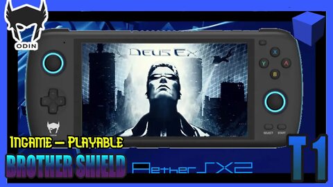 AetherSX2 (Early Access) Emulator: Desu Ex The Conspiracy | Aya Odin Pro | SD 845 | Test 1