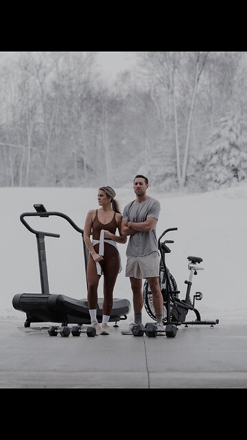 Pulled the equipment outside!