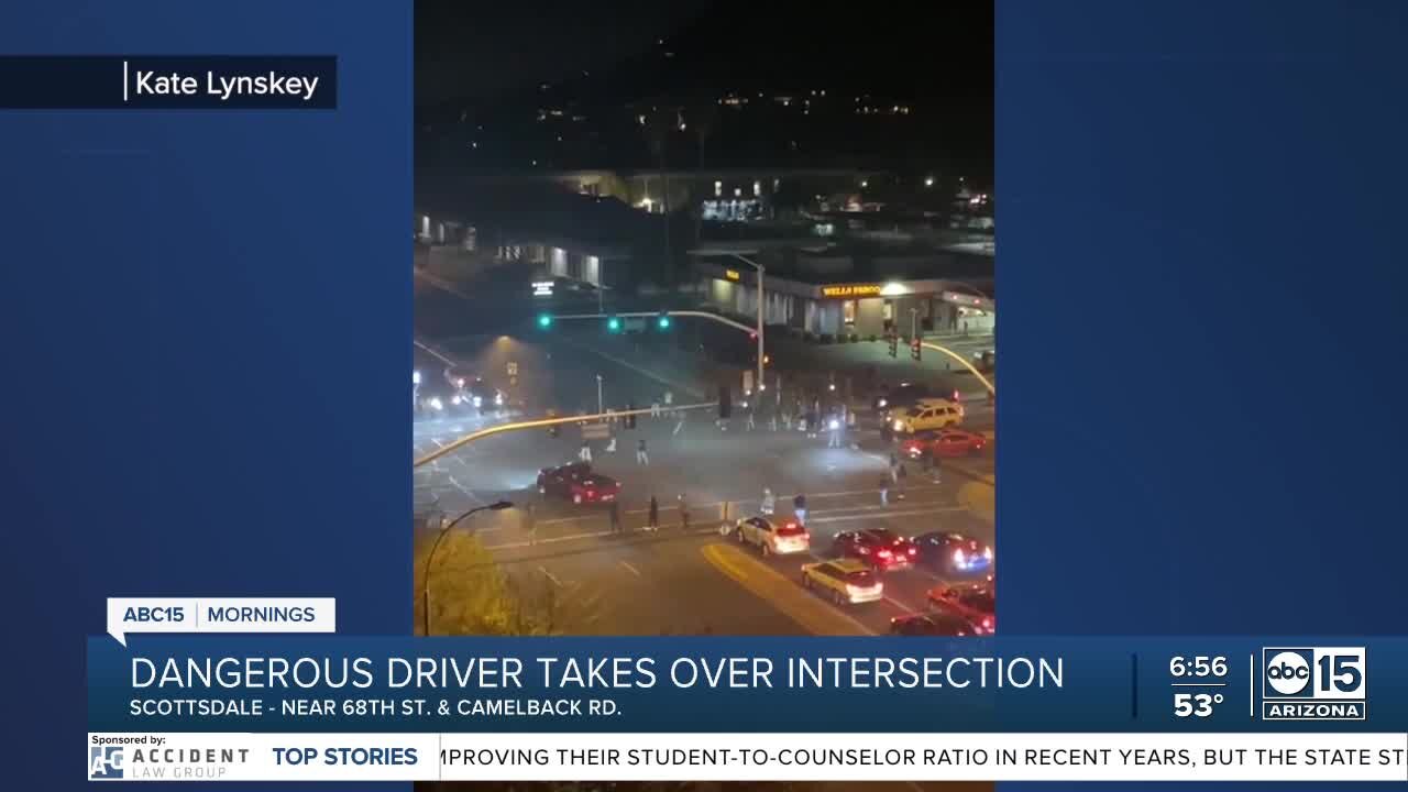 Street racers take over 68th St and Scottsdale Road