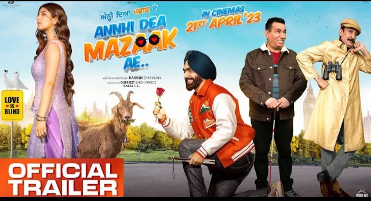 ANNHI DEA MAZAAK AE - Official Trailer | Ammy Virk | Pari Pandher | Releasing on 21st April 2023