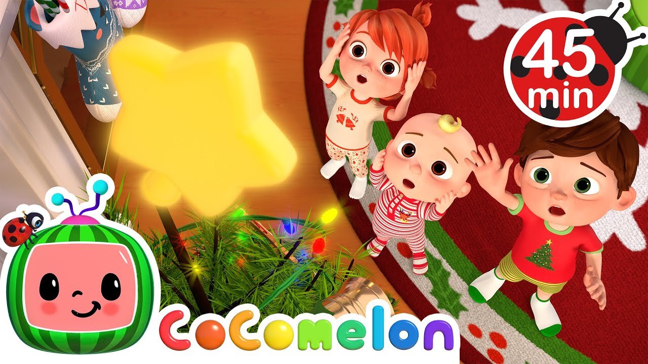 Twinkle Twinkle Christmas Star + More CoComelon Nursery Rhymes & Kids Songs