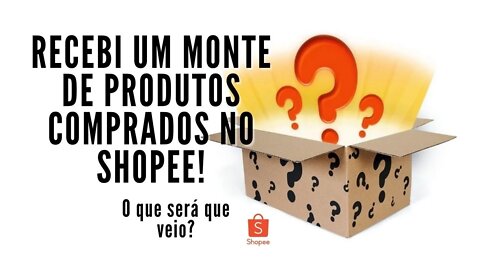 Recebi! Monte de pacotes do Shopee! Desodorante Above, Película de Hidrogel e muito mais! Confira!