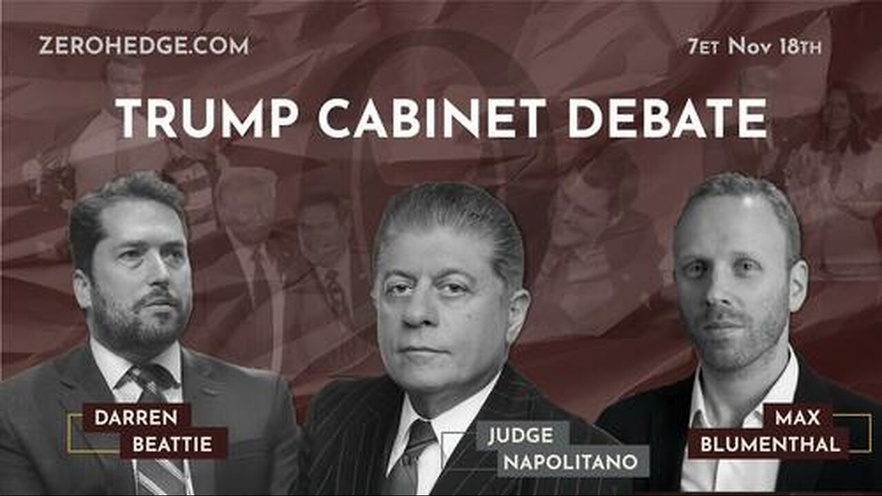 Trump Cabinet Debate: Max Blumenthal, Darren Beattie, Adam Taggart