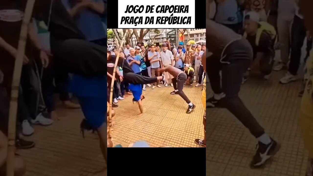 RODA DE CAPOEIRA PRAÇA DA REPÚBLICA