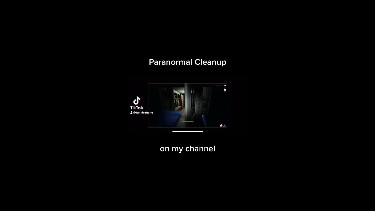 Paranormal cleanup goofy moment