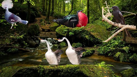 Beautiful iconic birds.