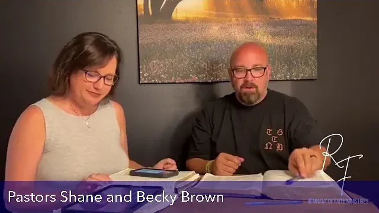 Power Talk with Shane and Becky -8/9/22 - PRAY WITHOUT CEASING/GET OUT OF THE BOAT/PRESENCE OF JESUS