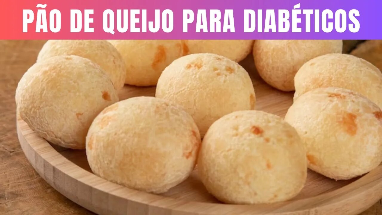 Pão de Queijo para Diabéticos Delicioso e Saudável!