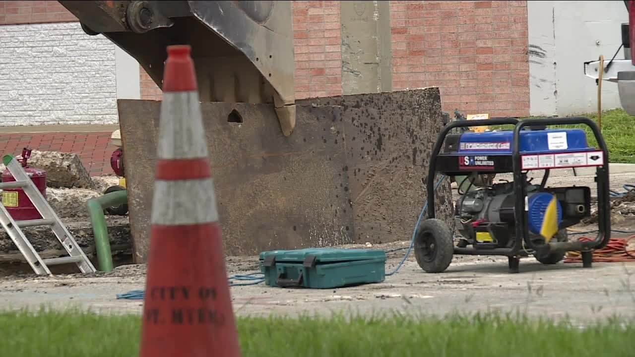 Sewer line project on Fowler St. creating safer roadways, won't fix flooding concerns