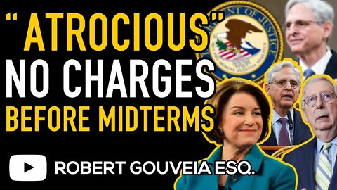 DOJ Says NO CHARGES Before MIDTERMS as Dems Call Trump Photo ATROCIOUS