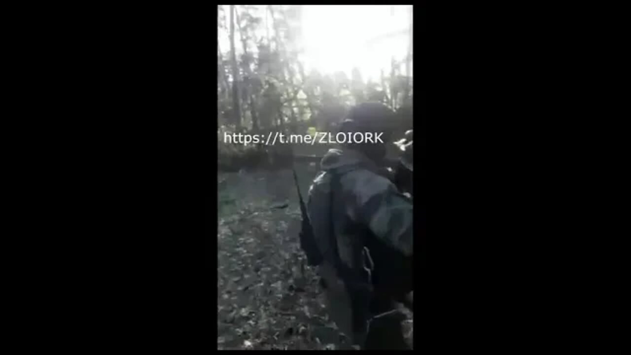 Russians have taken a strong point in the forest and are providing first aid to wounded soldiers AFU