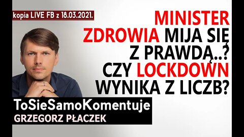 Minister Zdrowia mija się z prawdą..? Czy lockdown jest konieczny? Wraca zdalne nauczanie klas 1-3!