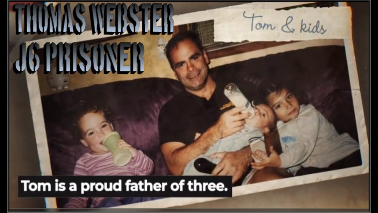 Decorated Marine & Family man, Thomas Webster set to serve 10 years in Prison for J6 *MUST WATCH*