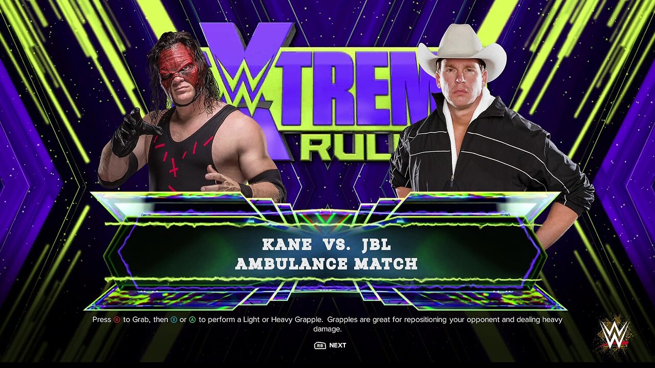 WWE 2k24 Ambulance Match Kane vs JBL