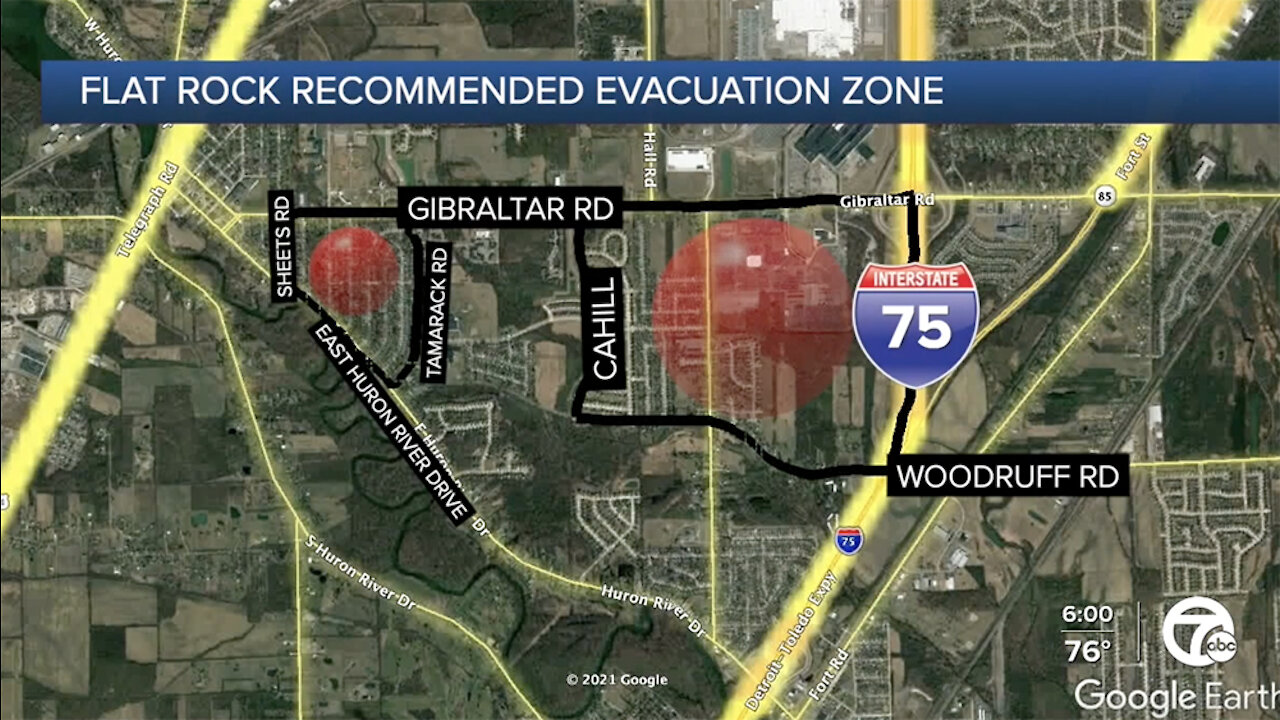 Some Flat Rock residents calling on mayor to enforce evacuation after gasoline spill