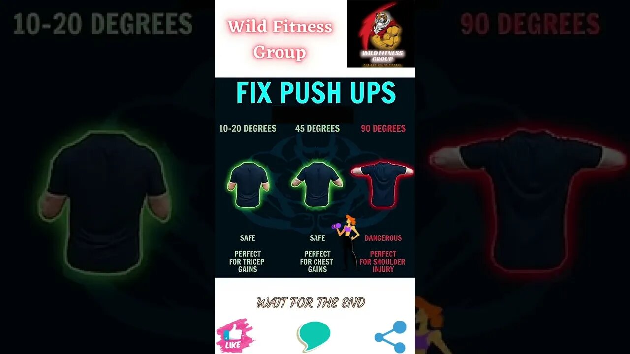 🔥Fix push ups🔥#shorts🔥#wildfitnessgroup🔥3 August 2022🔥