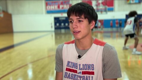 Senior John Ziegler becomes King High School's all-time leading scorer