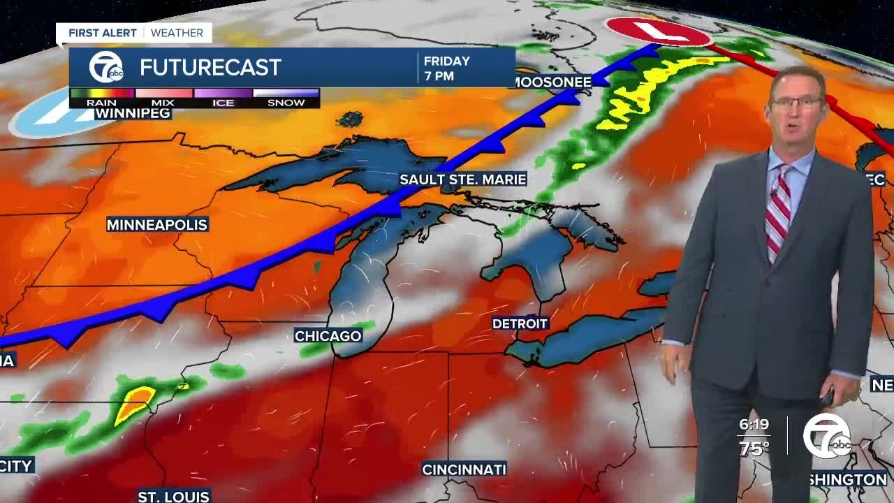 Warmer this weekend