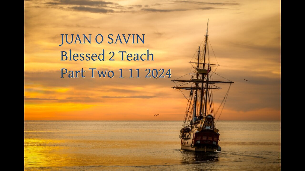 JUAN O SAVIN- RESET Coming The Young Lions of Tarshish Part Two
