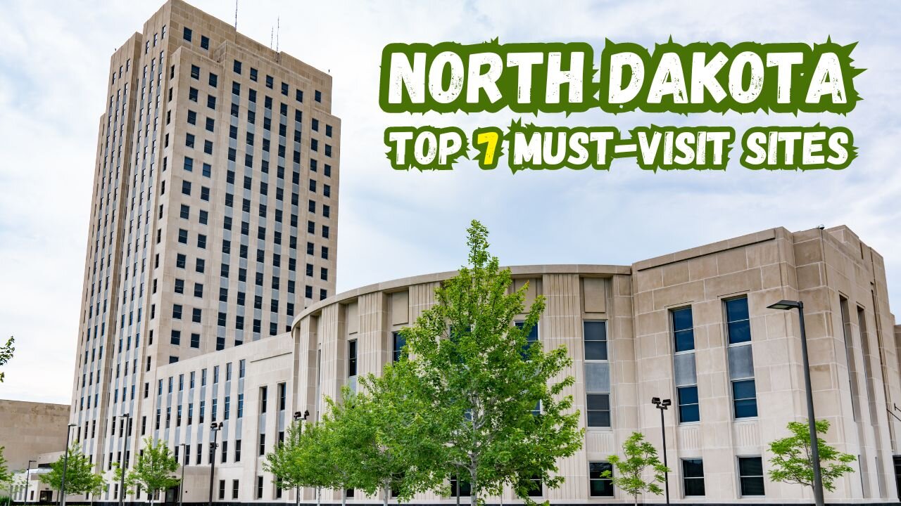 Top 7 Must Visit Sites in North Dakota | Explore Beautiful Places | Hidden Gems