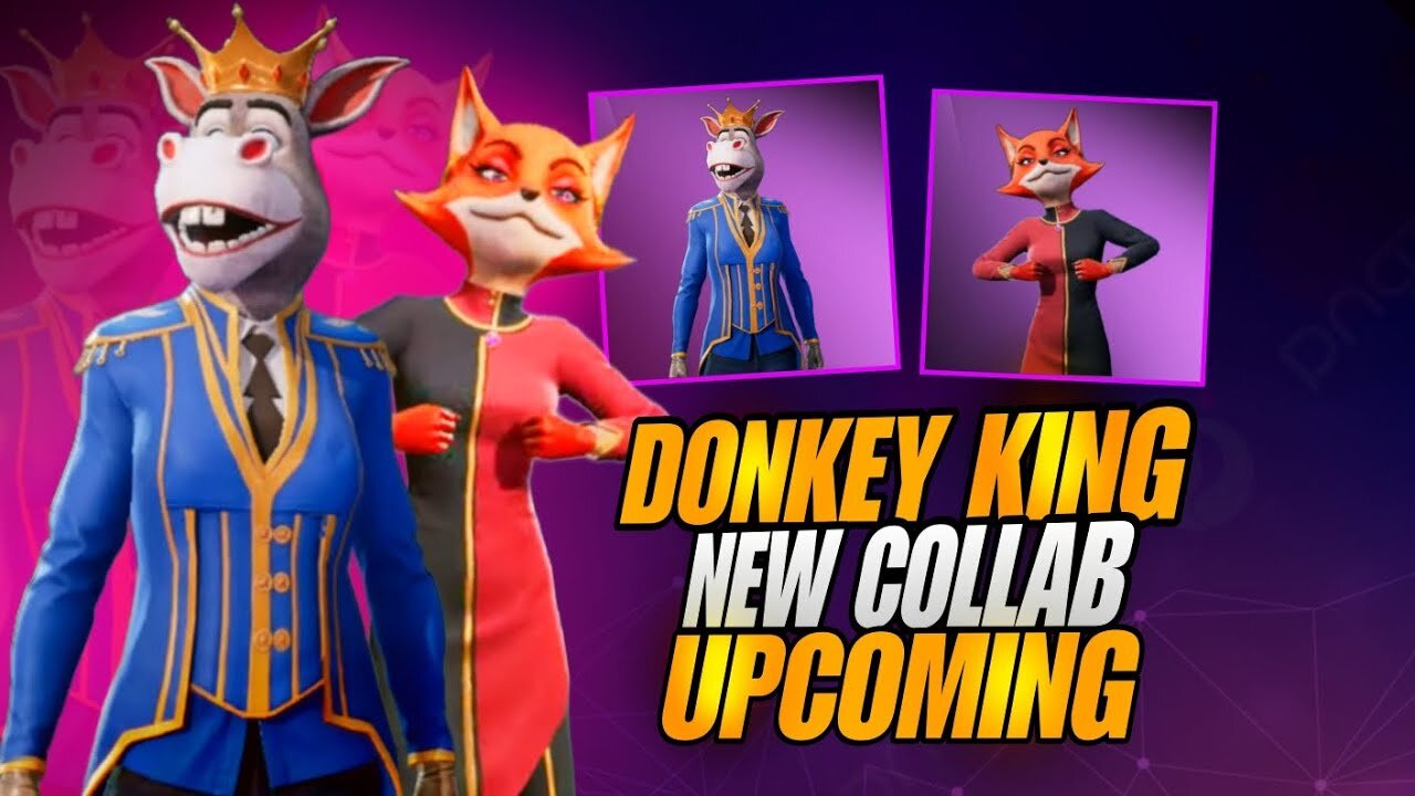 Donkey King New Collab | New Surprise | round 3rd Winners anoucments | PUBGM