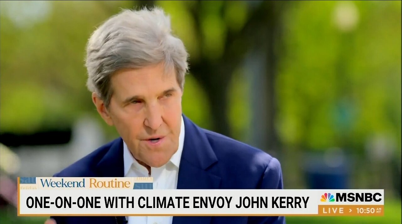 John Kerry's Fear Mongering: Your House Will Be Destroyed Due To Climate Change