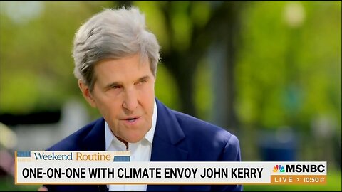 John Kerry's Fear Mongering: Your House Will Be Destroyed Due To Climate Change