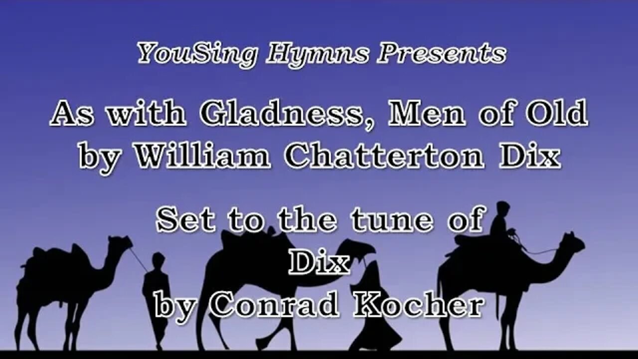 As with Gladness, Men of Old (Dix)