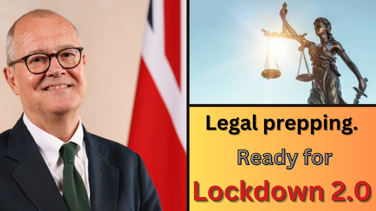 Legal prepping for lockdown 2.0