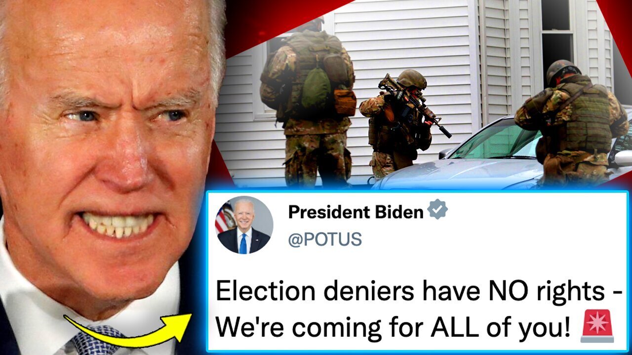 Biden Authorizes UN To Use Lethal Force Against US 'Election Deniers' On..- 10/20/24..