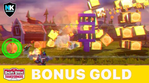 Angry Birds Transformers 2.0 - Ionstorm Going For Gold In The Meadow