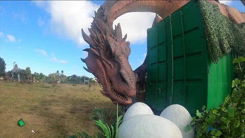 Dinos & Dragons exhibit overcomes theft, tropical storm to open in New Port Richey