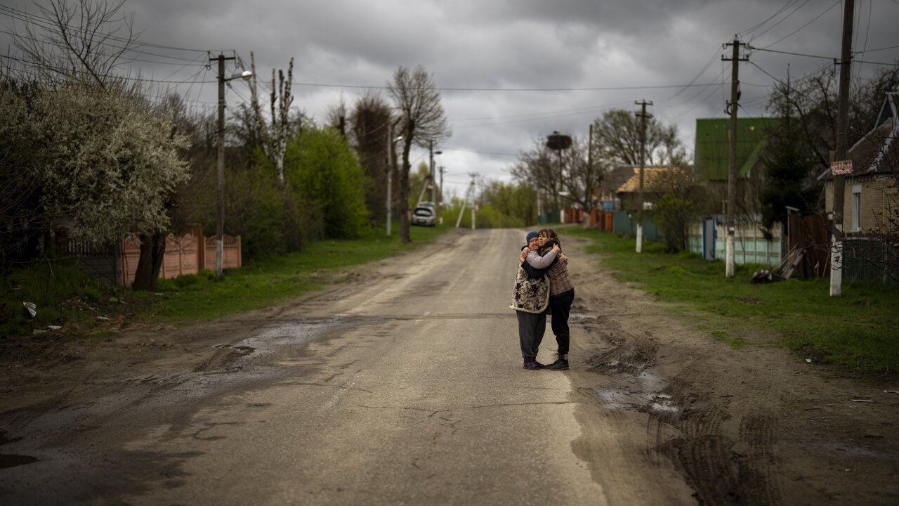 Ukrainians Take DNA Tests To Help Identify Dead Bodies Of Loved Ones