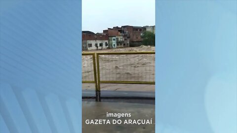 Prejuízos: cidade mineira de Salinas também é afetada por fortes chuvas