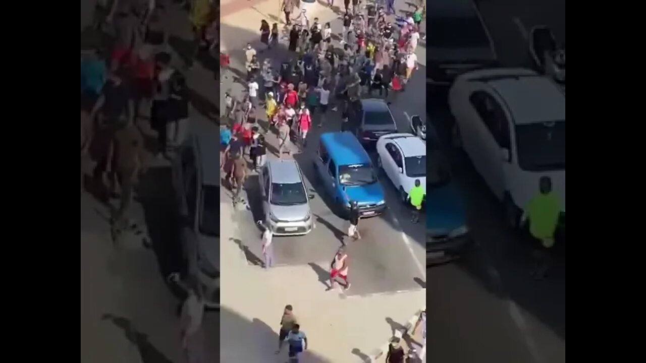 #SOSCuba Protest in Old Havana