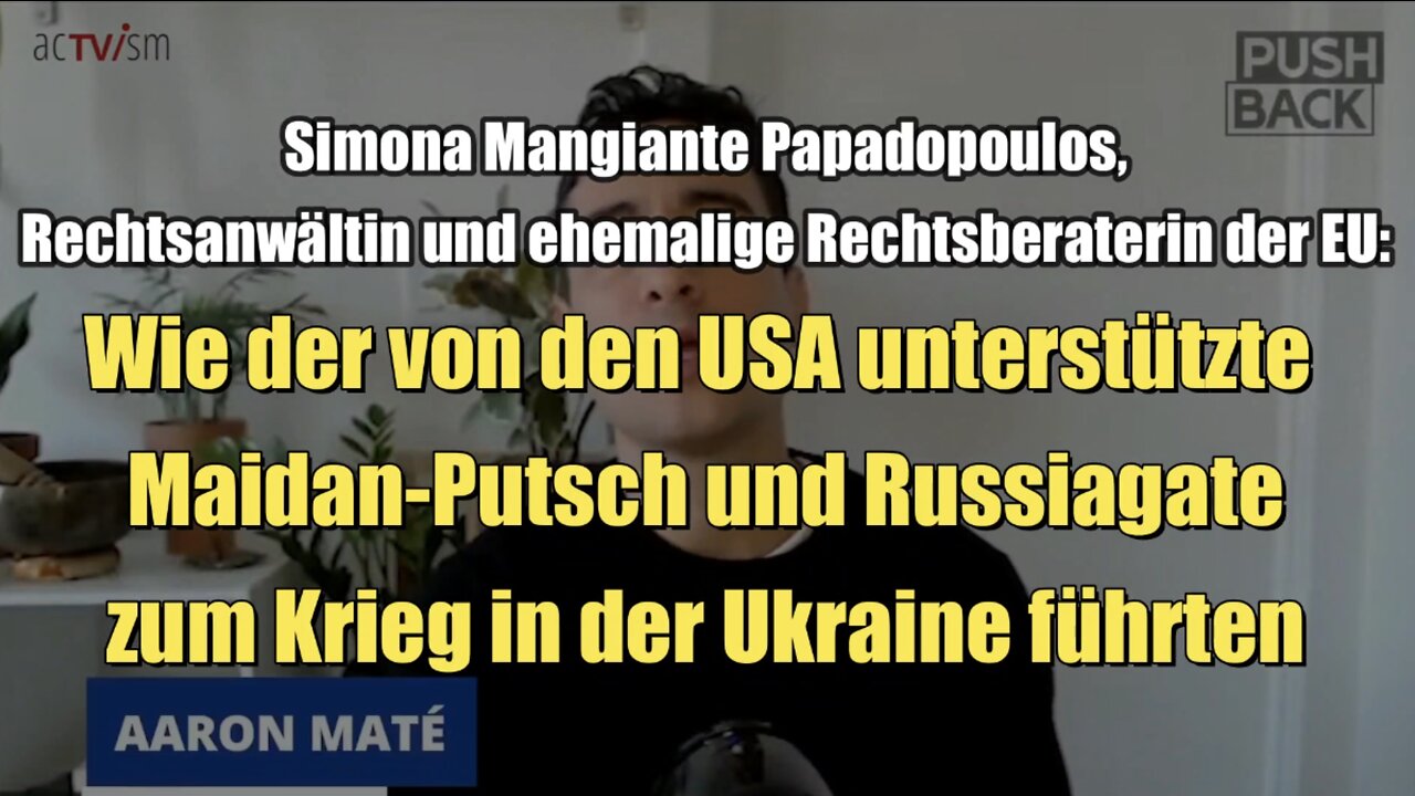 Wie der von den USA unterstützte Maidan-Putsch und Russia-Gate zum Krieg in der Ukraine führten