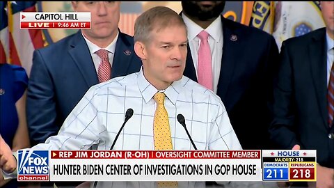 Rep Jim Jordan Unloads On Media For Hiding Hunter Laptop