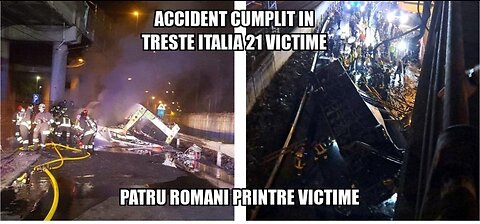 Tragedie de proportie la Mestre-Venetia 21 de morti printre care patru romani-zece in stare critica