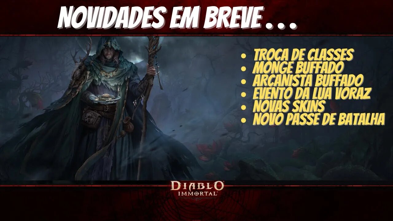 Novidades 2a temporada #diablo #diabloimmortal #mmorpg #rpg #arpg #passedebatalha #poe