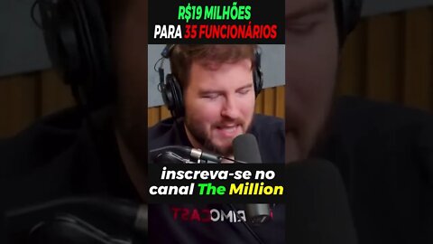 EU DISTRIBUÍ R$19 MILHÕES PARA 35 FUNCIONÁRIOS - Caito Maia chilli beans - THE MILLION #podcast