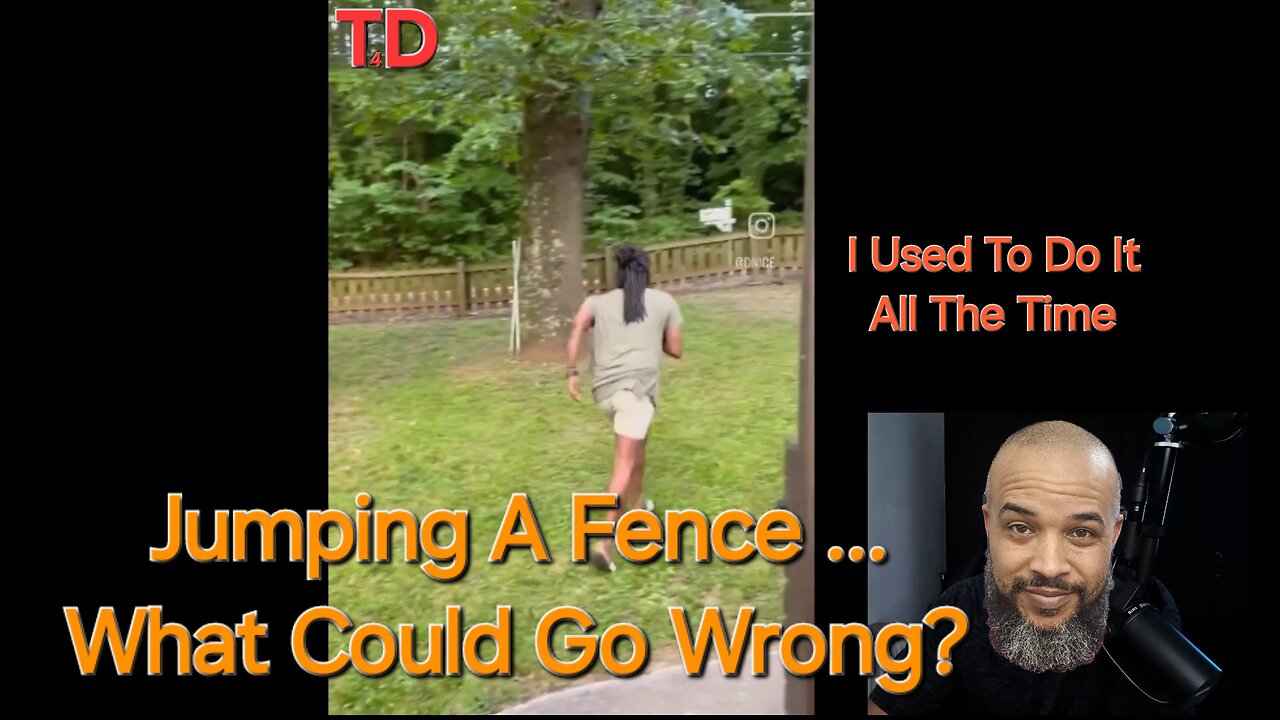 Jumping A Fence Gone Wrong