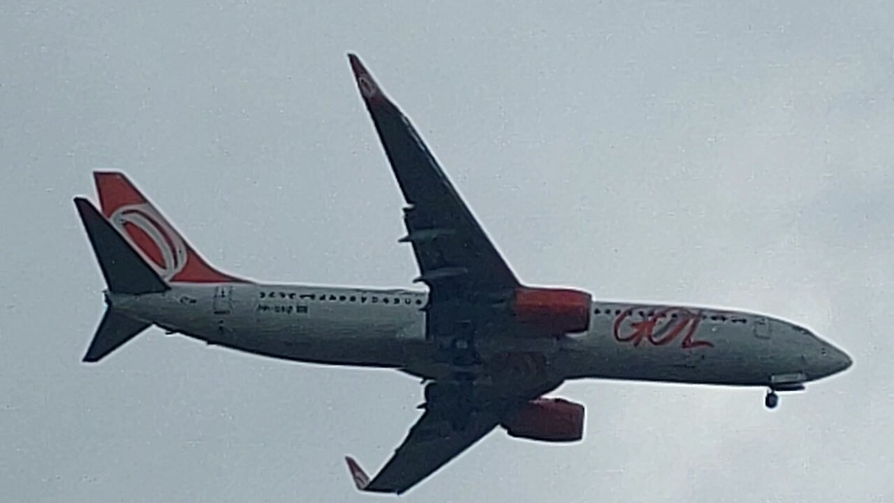 Boeing 737-800 PR-GXQ vindo de Belém do Pará para Fortaleza