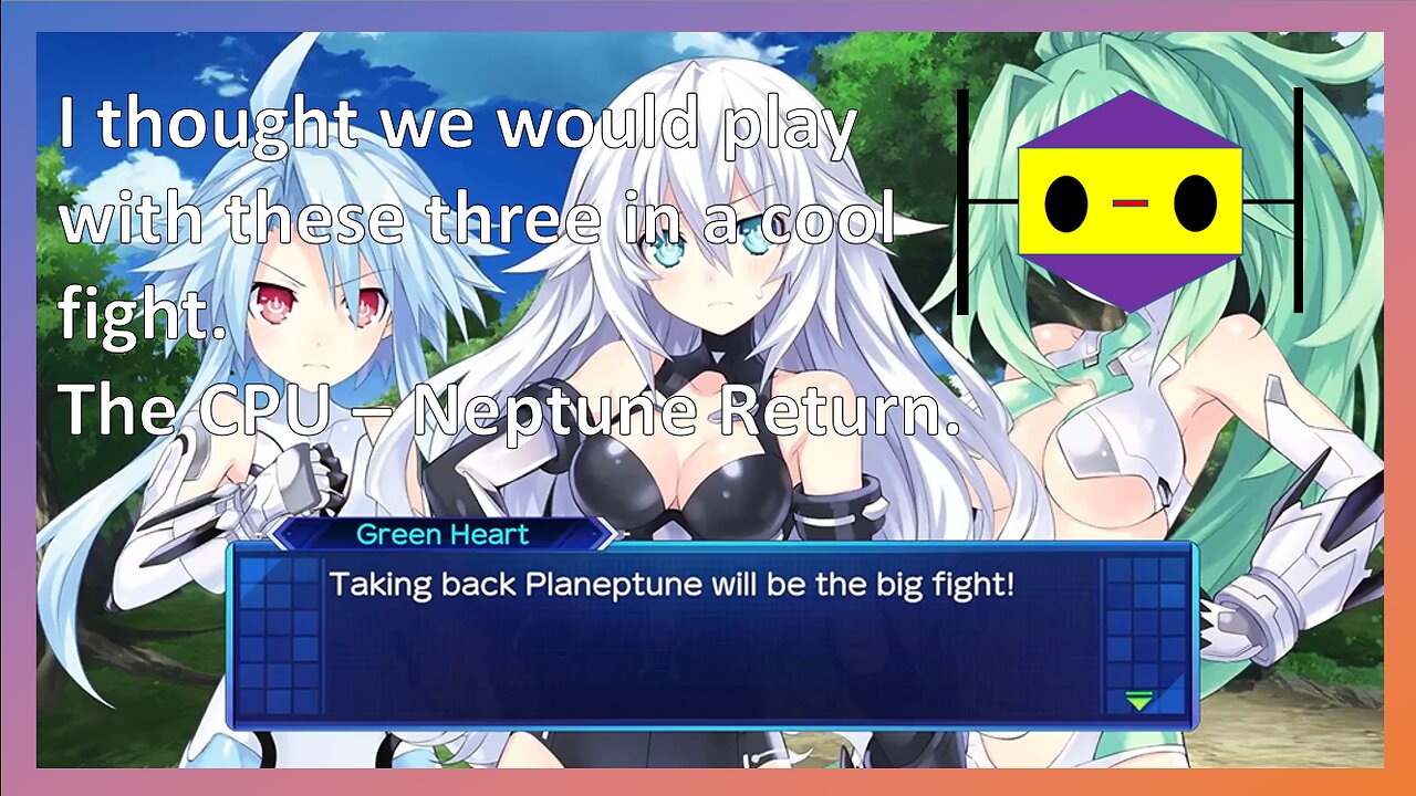 The CPUs Return to Help Nepgear and the People - Neptunia: Sisters Vs. Sisters