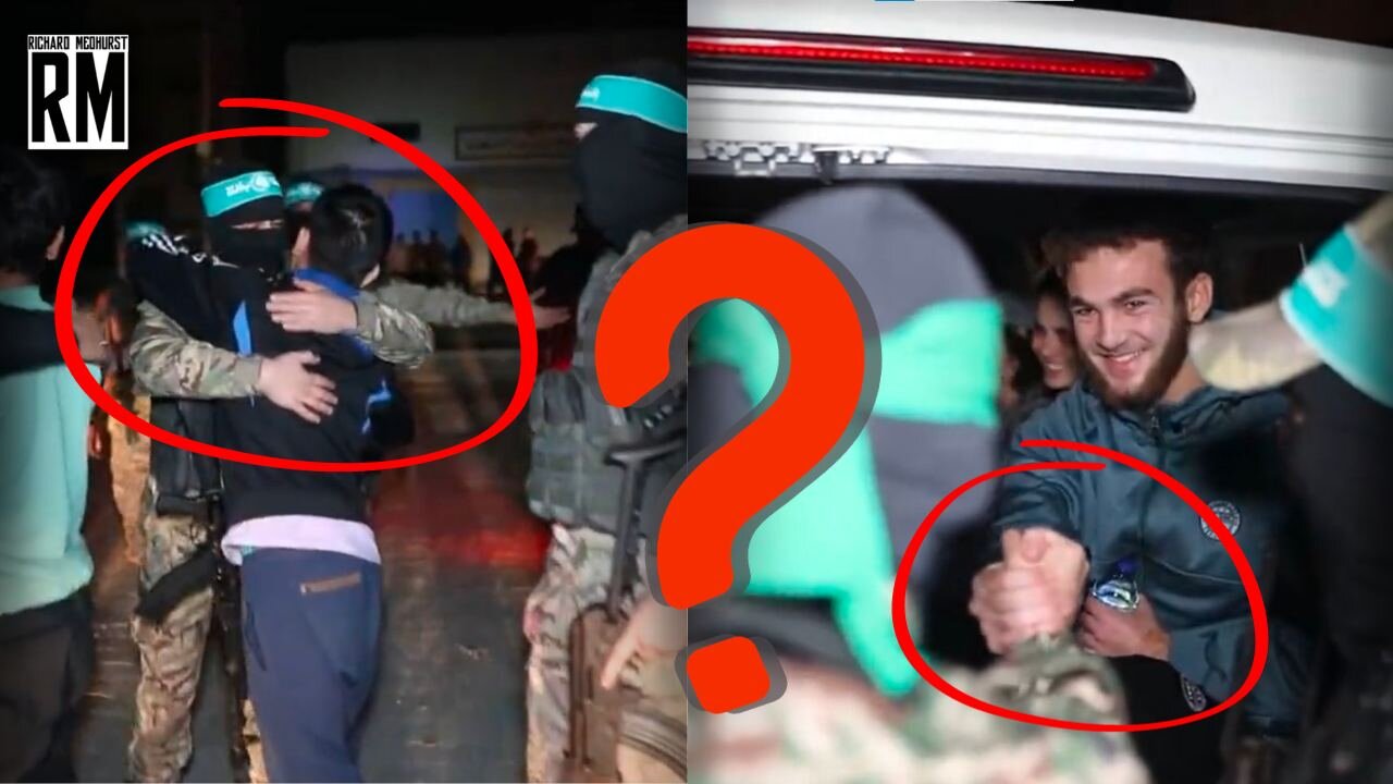 Zionists Lose It After Seeing Israeli Hostages Exchange Hugs and Jokes with Hamas Fighters