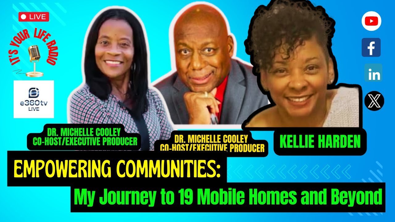 RE-BROADCAST - "Empowering Communities: My Journey to 19 Mobile Homes and Beyond."