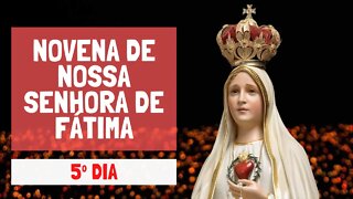 05º Dia - Novena de Nossa Senhora de Fátima - Maria, saúde dos enfermos